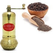 Resim PİRİNÇ KARABİBER DEĞİRMENİ & ÖĞÜTÜCÜ 10CM 