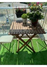 Resim Yeşil Protokol Halı Özel Kesim Kaymaz Tabanlı Balkon Halısı (428913235) 