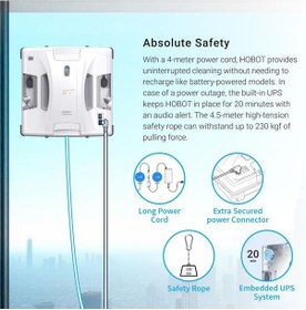 Resim Hobot S7 PRO Dual Mop Polish Akıllı Cam Temizlik Robotu 