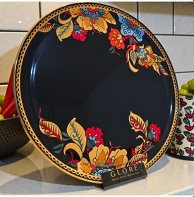 Resim Sudedi Home Lorena Asorti Altın Yaldızlı Siyah Tepsi Altın - Siyah 