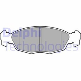 Resim DELPHI LP702 Fren Balatasi On Wva 21311 (Opel: Corsa B-Tigra) 1605087 1605881 (WC225311) 