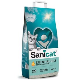 Resim Sanicat Essential Oils Kokusuz Kedi Kumu 10 Kg 