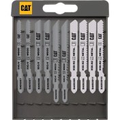Resim DA06901 Profesyonel Metal/ahşap Hassas/kaba Kesim Dekupaj Testere Ucu 10 Parça 
