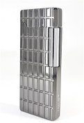 Resim Vindiesel Slim Metal Çakmak - Ice Black Rectangle- Taşlı Gazlı 