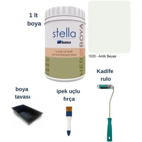 Resim Bianca Stella Boya Seti - Antik Beyaz 