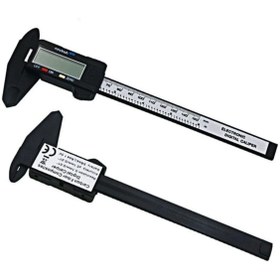 Resim NOVAHAVEN BUFFER® 150 Mm Dijital Kumpas Elektronik Fiber Karbon Kaplı Plastik - Kumpas 