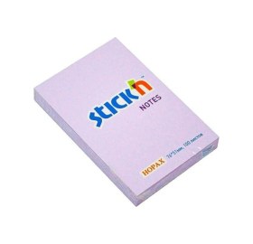 Resim Stickn 76x51 Pastel Lila 100 Yaprak Yapışkanlı Not Kağıdı 