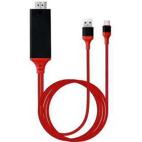 Resim Oem Type-C Girişli Hdmı Kablo 