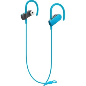 Resim Audio-Technica SPORT50BT Bluetooth Suya Dayanıklı Spor Kulaklık-Mavi 