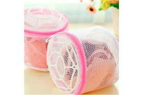 Resim Mikasso Tam Korumalı Sütyen Yıkama Filesi Mikrofiber Malzemeden Yapılmış 2 Cn Hassas Çamaşır Yıkama Aparatı 