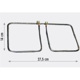 Resim Tost Makinesi Rezistans 23 cm x 13 cm 900 Watt 110 V 