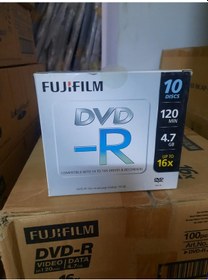 Resim Fujifilm Dvd-r Compatıble Kutulu 10 Adet 120 Min 4.7gb 16x 