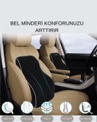 Resim Viscomina Ortopedik Araç Araç Bel Yastığı Sırt Minderi Ortopedik Araç Minderi 
