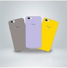 Resim PSR aksesuar Çok Renkli Lansman İçi Kadife Logo Baskılı 3'lü set GRİ,LİLA,SARI Phone 6 Plus ile uyumlu 