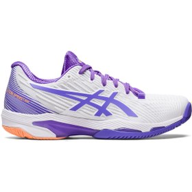 Resim Asics Solution Speed Ff 2 Kadın Beyaz Tenis Ayakkabısı 1042a136-104 