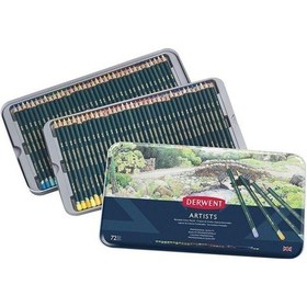 Resim Derwent Artists Pencils Artist Kuru Boya Kalemi 72'li Set 