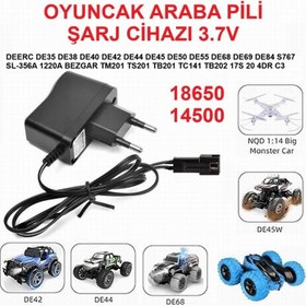 Resim Day Uzaktan Kumandalı Oyuncak Araba Pili Şarj Cihazı Helikopter Yat Tank Drone 14500 - 18650 