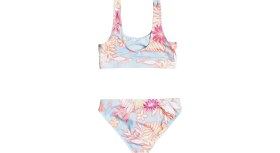 Resim Roxy Funny Bra Set Kız Çocuk Mavi Bikini 