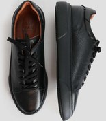 Resim Lufian 111230187 Tommy Casual Deri Erkek Sneaker Ayakkabı SİYAH 