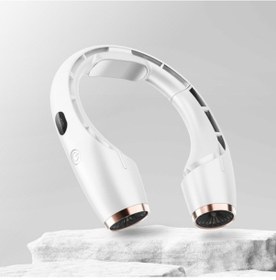 Resim Chaos Bask Yeni Yarı Iletken Soğutma Kanatsız Boyun Fanı Soğutma Buz Açık Taşınabilir Asılı Boyun Klima Xcpp1a Boyun Yok 2 Kollu 500 Adetten Az 