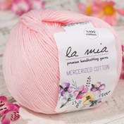Resim La Mia Mercerized Cotton Açık Pembe El Örgü İpi - 4 - 33599 