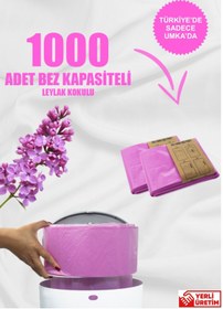 Resim Korbell 16Lt Çöp Kutuları Ile Uyumlu 1000 Adet Bebek Bezi Kapasiteli Kokulu 2 Paket Yerli Çöp Poşeti 