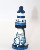 Resim Ahşap Marin Deniz Feneri Alk2434 Diğer Çok Renkli 