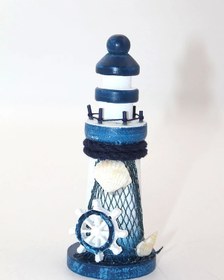 Resim Ahşap Marin Deniz Feneri Alk2434 Diğer Çok Renkli 