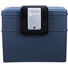 Resim Mühlen Fire Bag YG 2037 Yangına ve Suya Dayanıklı Taşınabilir Şifreli Para Kasası 