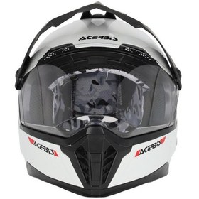 Resim Acerbis Rider Çocuk Kaskı Beyaz 