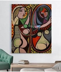 Resim StellaStore Pablo Picasso Living Home Kanvas Tablo, 70 x 100 