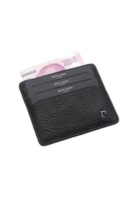 Resim Pierre Cardin Siyah Floater Unisex Deri Kartlık 046a41 Siyah 