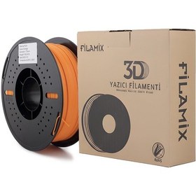 Resim Filamix Pla+ Turuncu Filament 1,75mm 1kg - Bisiparisver 