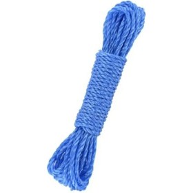 Resim UltraNova Mavi Plastik Çamaşır İpi 25 Metre, Dayanıklı ve Esnek, Pratik Kullanım 