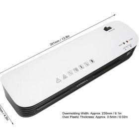Resim AyrStore Dsmile SL299 A4 Laminasyon Makinesi Sıcak Soğuk Termal A4 A5 A6 