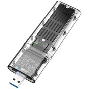 Resim Cbtx DM201PUA Şeffaf PCIe Tabanlı M.2 NVME SSD Koruyucu Adaptörü Siyah 