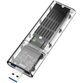 Resim Cbtx DM201PUA Şeffaf PCIe Tabanlı M.2 NVME SSD Koruyucu Adaptörü Siyah 