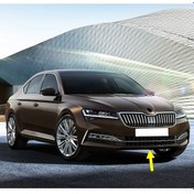 Resim Skoda Superb 20-23 Ön Tampon Alt Orta Plastik Rüzgarlık 3v0807061 