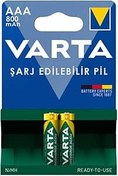 Resim Şhn'Shopping Varta 800 Ince Aaa Şarj Edilebilir Pil - Oyuncaklar Için Aaa Ince Şarzlı Pil 