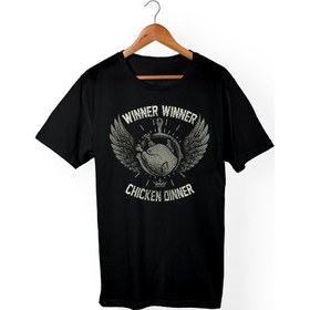 Resim Pubg Çocuk Siyah T-shirt 