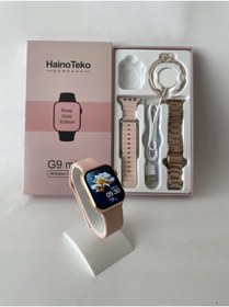 Resim Genel Markalar Haino Teko G9 Mini Gold Yetişkin 41MM Kadın Akıllı Saat 