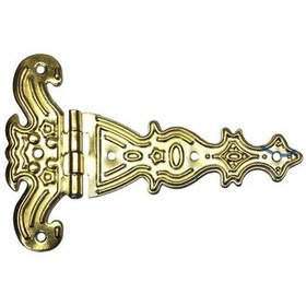 Resim Dekoratif, Sac Tek Kuyruklu Menteşe - 69x102 Mm, Büyük, Sarı, 100 Adet 