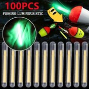 Resim 20 adet 2.2-4.5mm Yüzen Gece Balıkçılığı Ateşböceği Çubuğu, Floresan Yeşil, PE (Polietilen), Dayanıklı, Koyu Parlama, Görünür, Evrensel, Bağımsızlık Günü, Şükran Günü, Emek Günü, Babalar Günü, April Fools Günü için Balıkçılık Aksesuarları 