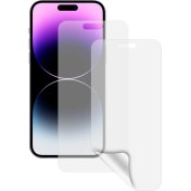 Resim ECR MOBILE Iphone 14 Pro Max ile Uyumlu Esnek Nano Ekran Koruyucu Film Mat 