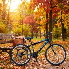 Resim Ümit 2601 Colorado 26 Jant 21 Vites V Fren Erkek Dağ Bisikleti Siyah Mavi 