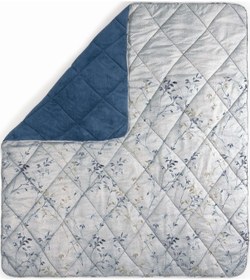 Resim Cotton Box Velvet Çift Kişilik Yorgan Nitsa Denim 195x215 Cm Mavi 