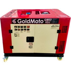 Resim Goldmoto GM17KDJ Dizel Monofaze Marşlı Kabinli Jeneratör 17 Kva 