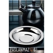 Resim shopwave Veneta 6 Adet Metal Çay Tabağı Seti 