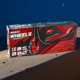 Resim BRN Oyuncak 2 Teker Magic Wheels Işıklı 4 Yaş Üzeri 2 Tekerlekli Twist Model Çocuk Scooter 