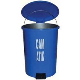 Resim Şenyayla Plastik Hastane Cam Atık Kovası 15 Lt Pedallı 